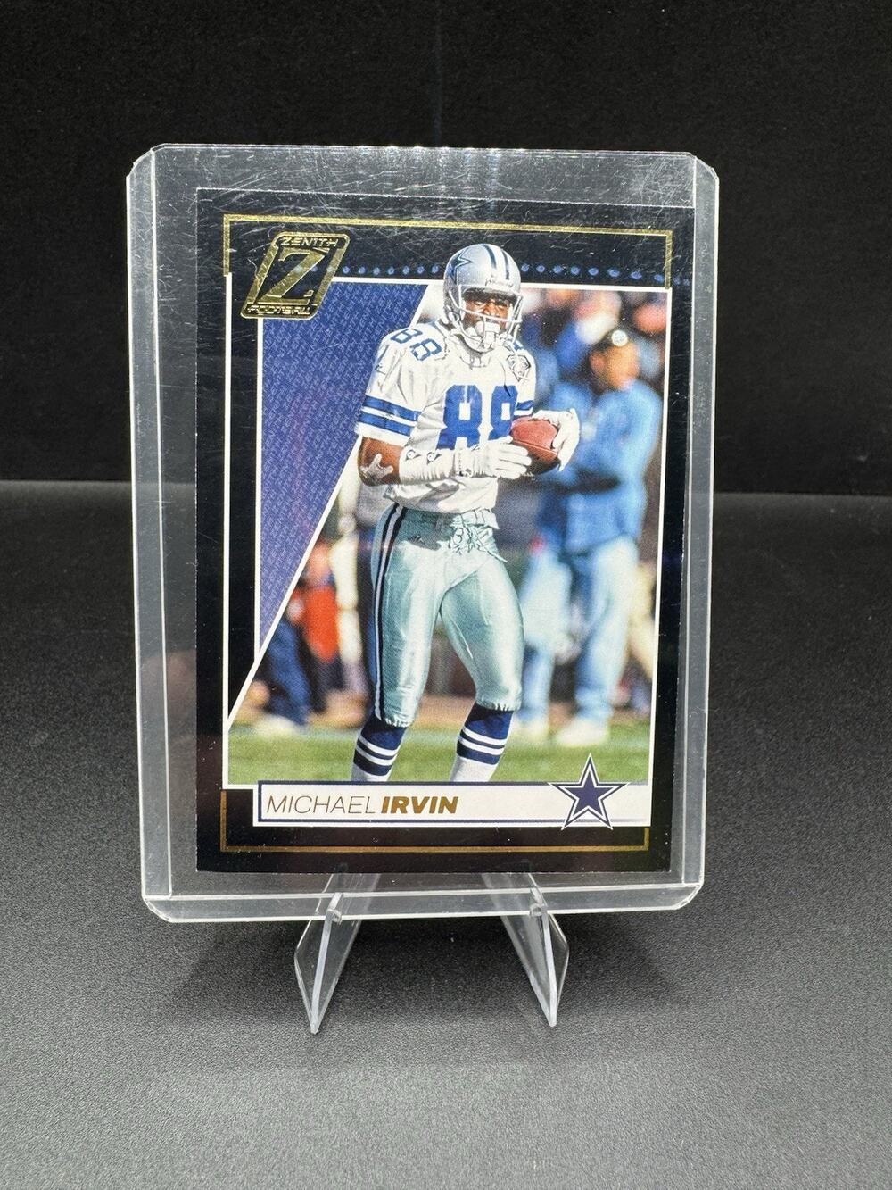 Panini Micheal Irvin Zenith Football Card #28